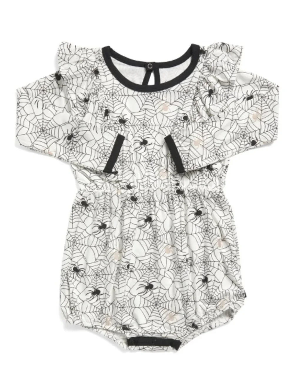 KYTE BABY Toddler Girls Long Sleeve Spider Bubble Romper - Size 3T - NWT